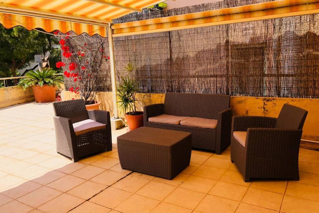 Appartement grande terrasse à coté Monaco&plage Saint-Antoine  Extérieur photo
